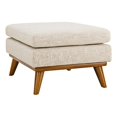 thumbnail image 2 of Engage Upholstered Fabric Ottoman - Beige, 2 of 5