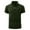 Army Green, variant on Ashirexll Mens Shirts, Summer Shirts for Men, Summer Athletic Shirts Solid Color Short Sleeve Zipper Stand Up Collar Pleated Sports Tops