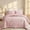 Pink, variant on 2/3PCS Romantic Plum Blossom Quilted Bedspread Set,1 Coverlet+1/2 Coordinated Pillowcases,Multi-use for Bedroom Dorm Sofa Throw Wrinkle Resistant Machine Washable(Gray,Twin)