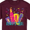 thumbnail image 3 of Coca-Cola - 90's Retro Style - Always Cool - Men's Short Sleeve Graphic T-Shirt, 3 of 5