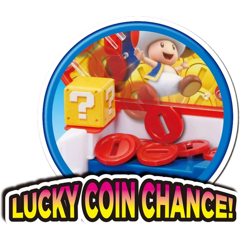 EPOCH Games Super Mario Lucky Coin Game, Tabletop Skill and Action