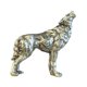 thumbnail image 4 of Estatuilla de aleación de cobre para decoración del hogar, miniregalos artesanales, estatua de Metal Vintage, figuras de animales para sala de, 4 of 9