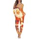 thumbnail image 1 of Conjunto de pijama informal y cómodo para mujer, ropa de dormir de manga larga con temática navideña, Jersey, trajes estampados a pedido, 1 of 4
