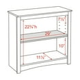 thumbnail image 6 of Prepac 2-Shelf Bookcase, Rich Espresso Laminate, 6 of 18