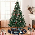 thumbnail image 7 of Sikiie Creative Transport 30-48 inches {designName} Print Christmas Tree Skirt Snowman Xmas Tree Skirt with Edge Christmas Decorations for Holiday Party30", 7 of 7