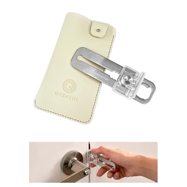 Cerradura de puerta portátil G GREATIM Greatim para viajes y seguridad hotelera