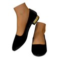thumbnail image 2 of Chaussures Décontractées pour Femmes de Printemps et d'Automne, Couleur Unie, à Talons, Confortables, à Enfiler, 2 of 6
