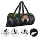 thumbnail image 3 of Balery Realistic Style Colorful Wolf Bolsa de Gimnasio para Mujeres y Hombres, Bolsa de Viaje Impermeable, Bolsa de Fin de Semana con Compartimento para Zapatos y Bolsillo Húmedo, 3 of 6