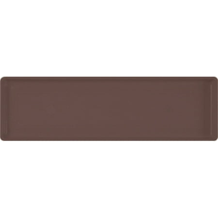 - Novelty Mfg Co P-Countryside Flower Box Tray- Brown 30x7x1 Inch