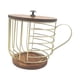 thumbnail image 4 of Organizador de cápsulas de café, recipiente para 25 cápsulas de café de 52 mm, café moderno oro, 4 of 7