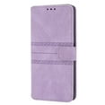 thumbnail image 4 of Feishell for Samsung Galaxy A22 5G Case with Detachable Wrist Strap,Premium PU Leather Drop Protection Magnetic Clasp Flip Kickstand RFID Blocking Credit Card Slots Wallet Phone Case,Lightpurple, 4 of 11