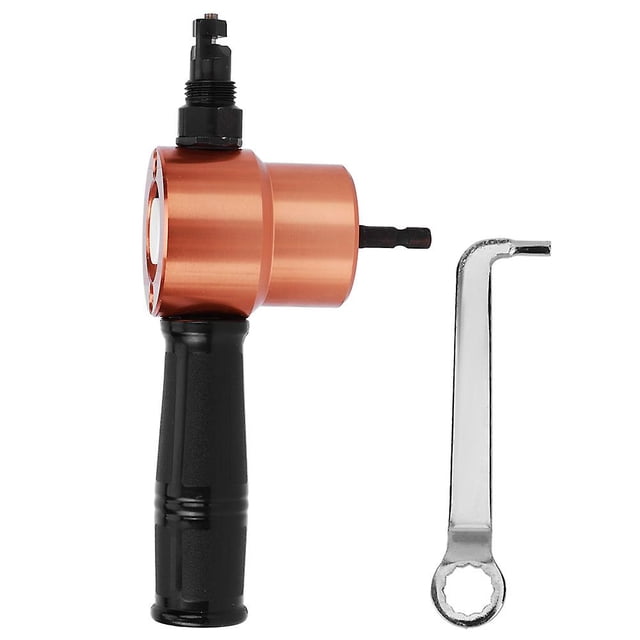 Double Head Sheet Metal Nibbler Cutting Tool Electric Drill Attachment