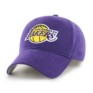 Los Angeles Lakers Mitchell & Ness Gray Hardwood Classics Draft Cuffed Knit  Hat with Pom