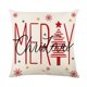 thumbnail image 1 of Funda de almohada de lino de Feliz Navidad, cubierta de cojín de sofá de 45x45cm, decoraciones navideñas de invierno para el hogar, árbol, ciervo, 1 of 4