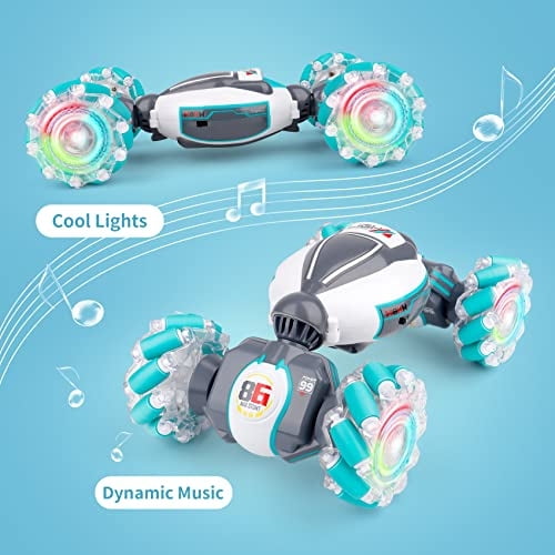 Gesto RC Stunt Car Toys para niños de 6-12 años - Los mejores regalos de cumpleaños para n PREPOP PREPOP