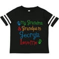 thumbnail image 3 of Inktastic Georgia Grandma Grandpa Loves Me Boys or Girls Toddler T-Shirt, 3 of 5