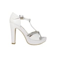 thumbnail image 2 of Sandalia de vestir Tacones Mujer Sintetico Blanco Leon 344109, 2 of 4