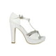 thumbnail image 2 of Sandalia de vestir Tacones Mujer Sintetico Blanco Leon 344109, 2 of 4