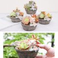 thumbnail image 3 of Pots de Fleurs Charnus Animaux Style Campagnard Américain Pots Succulents Résine Mini Pots de Fleurs, 3 of 6