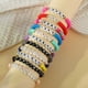 thumbnail image 3 of Pulsera de cerámica suave colorida con nombre en inglés Swift, pulsera con abanico, traje para mujer, 3 of 6