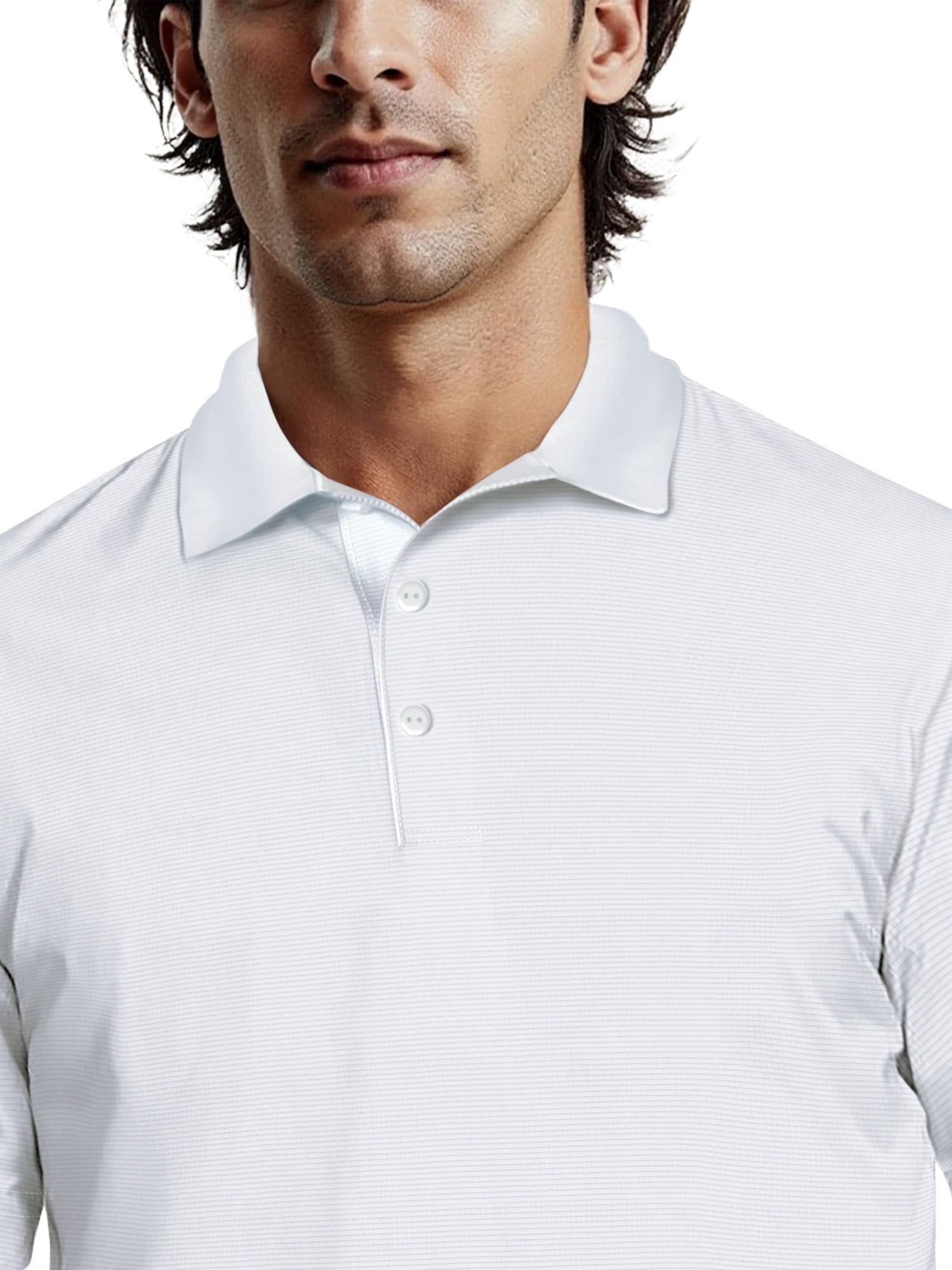 Ben Hogan Performance Men's & Big Men's Easy Care Solid Short Sleeve Golf Polo Shirt, up to 5XL