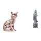 thumbnail image 1 of Escultura De Gato, Figura Artística Artesanal, Adorno Para Chimenea Y Piedra Guan Yin Coleccionable, Decoración Budista China De Feng Shui Para Interior, Pasillo, Dormitorio, Escritorio., 1 of 8