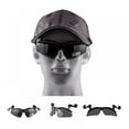 thumbnail image 5 of Solid Polarized Fishing Glasses Hat Visors Sport Clips Cap Clip on Sunglasses For Men Fishing Biking Hiking Golf Tennis Eyewear, 5 of 7