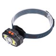thumbnail image 2 of Linterna frontal COB de alto brillo Vevor resistente al agua con carga USB y clip para diadema, 2 of 5