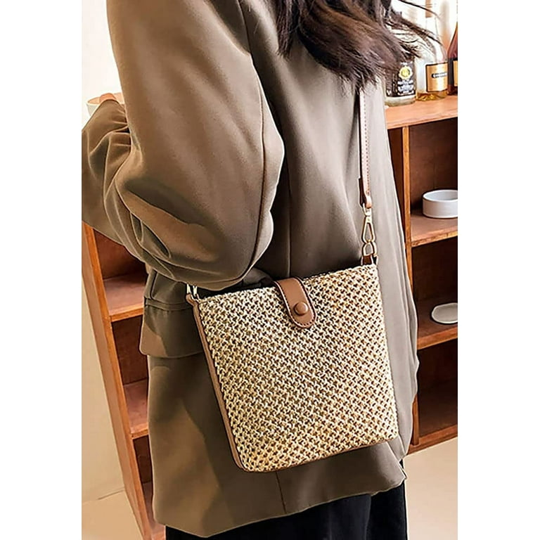 2023 Straw Woven Beach Bag: Cute Hobo Women Handbag 2023 Straw Woven Beach Bag: Cute Hobo Women Handbag