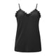 thumbnail image 5 of Camiseta sin mangas con cuello en V y encaje para mujer - Tirantes finos ajustables, blusa de verano holgada, tallas S-XL, 5 of 8