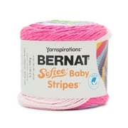 Bernat Softee Baby Stripes Yarn (120G/4.25Oz), Wildflowers Stripe