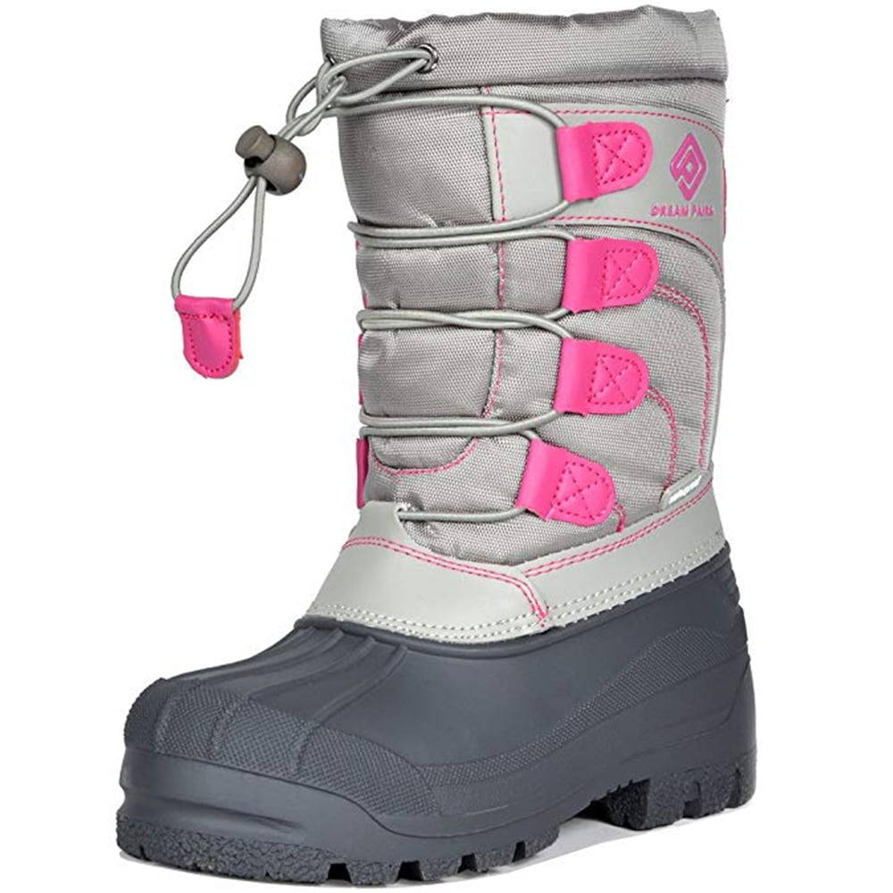 Dream Pairs Kids Boys Girls Waterproof Warm Boots Knee High Winter