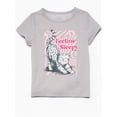 thumbnail image 2 of Wonder Nation Girls Short Sleeve Tee and Pants Pajama Set, 2-Piece, Sizes 4-18 Plus, 2 of 3