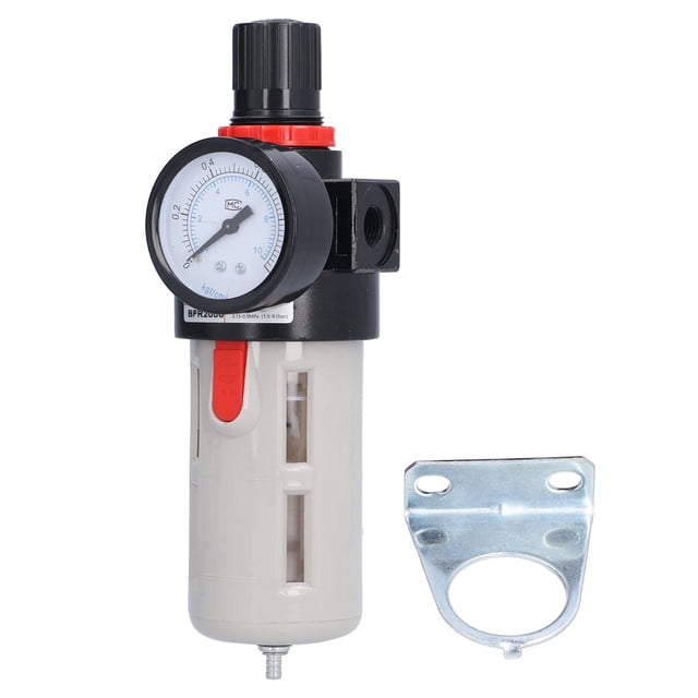 Oubit Pneumatic Lubricator,Air Filter Pressure Regulator Oil Water Separator Air Pressure Regulator Extended Durability