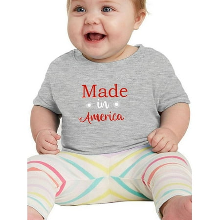 

Made In America Fireworks Banner T-Shirt Infant -Image by Shutterstock 24 Months