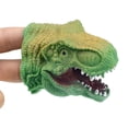 thumbnail image 3 of Marionnettes à Main Vertes Jeu de Rôle Dinosaure Réaliste Gant Jouets, 3 of 9