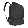 thumbnail image 1 of Mochila Táctica Bloosom  Militar Camping Mutiluso Moda 1090# Negro, 1 of 4