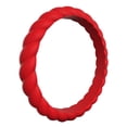 thumbnail image 3 of 10 piezas multicolor unisex deportes  de silicona goma flexible boda Hugo  Anillo de silicona, 3 of 10