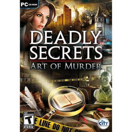 DEADLY SECRETS : ART OF MURDER - PC CDRom Game