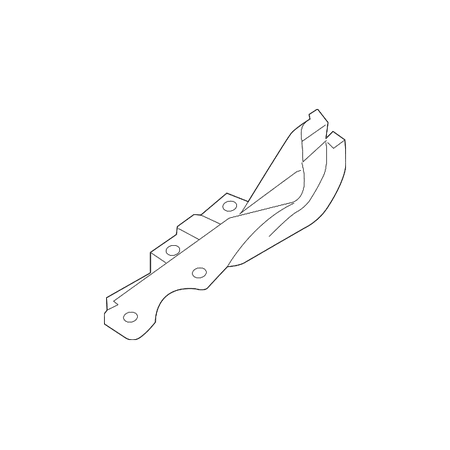 Genuine OE Mazda Hinge - BCJH-52-410