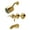 Brushed Brass, variant on Kingston Brass KB8237NFL NuWave French Triple-Handle Tub and Shower Faucet, Brushed Brass