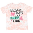 thumbnail image 3 of Inktastic Bows and Bling Its a Cheerleading Thing Girls Toddler T-Shirt, 3 of 5