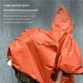 thumbnail image 2 of keepw Rain Poncho Survival Gear Reflective Side Cape Portable Wear-resistant Durable Raincoat for Outdoor Tools, 2 of 8