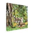 thumbnail image 4 of Trademark Fine Art Melissa Wang  Cows Under a Tree I Canvas Wall Art, 4 of 4