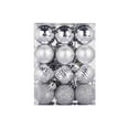 thumbnail image 6 of Christmas Decorations Decorative Balls 48PCS Christmas Tree Ornament Pendant Party Supplies Tree Hanging Plastic Ball 3cm/1.18in Gifts, 6 of 6