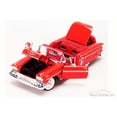 thumbnail image 2 of 1958 Chevrolet Impala Convertible, Red - Motor Max 73267L - 1/24 Scale Diecast Model Toy Car (Brand New but NO BOX), 2 of 3