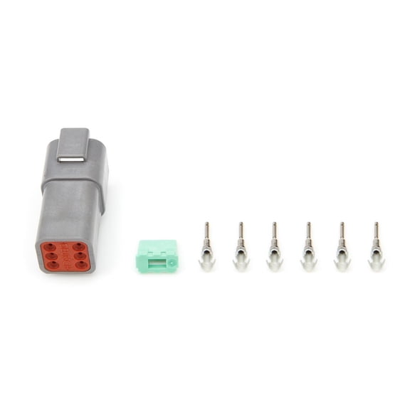 Quickcar Racing Products Plug Deutsch 6 Pin Receptacle