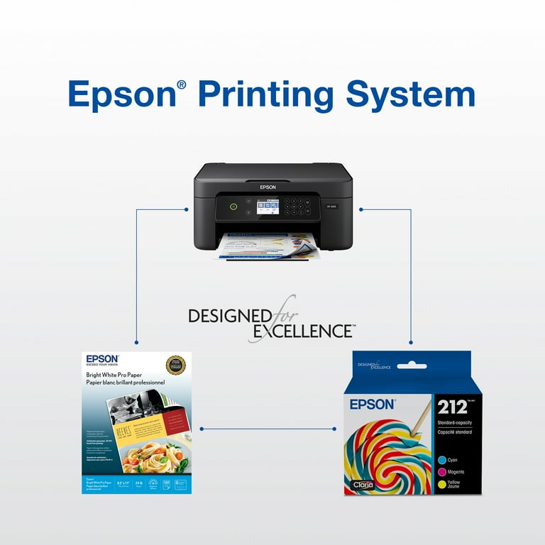 人気 ブランド チェック Ink 212 Epson Combo XP XP-4100, WF-2850, WF-2830, for Pack プリンタアクセサリ