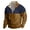 Navy, variant on Wutalume Men's Spring Casual Standing Collar Sweatshirt, Outdoor Wear Loose Fit Long Sleeve Top, Comfortable Fabric for Everyday Use and Adventure Trips,Army Green L