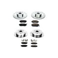 thumbnail image 3 of PowerStop Front and Rear Z23 Evolution Sport Carbon-Fiber Ceramic Brake Pad and Drilled & Slotted Rotor Kit Fits: SUBARU Select Models K4077, 3 of 10